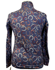 Kerrits 'Horse Sense' Fleece Shirt in Grey Horseshoes