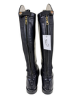 DeNiro Tricolore Amabile Smooth Dress Boots in Black
