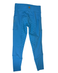 Sync Equestrian 'Winter Wonderland' Fleece Breech in Ice Blue