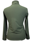 CALLIDAE 'The Featherweight' Riding Mock Neck in Olive