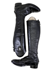 DeNiro Tricolore Amabile Smooth Dress Boots in Blac
