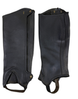Tredstep Deluxe Half Chaps in Black - Tall/X-Wide