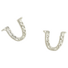 Mare Modern Goods Horseshoe Studs in Silver