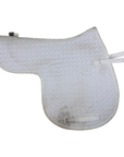 Mattes Platinum Contour Quilted Dressage Pad in White
