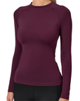 Equestrian Stockholm 'Dynamic' Base Layer in Purple Night