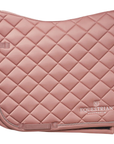 Equestrian Stockholm Dressage Saddle Pad in Line Pink