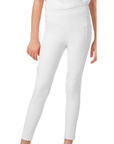 Equestrian Stockholm Young Rider Movement Riding Tights in White