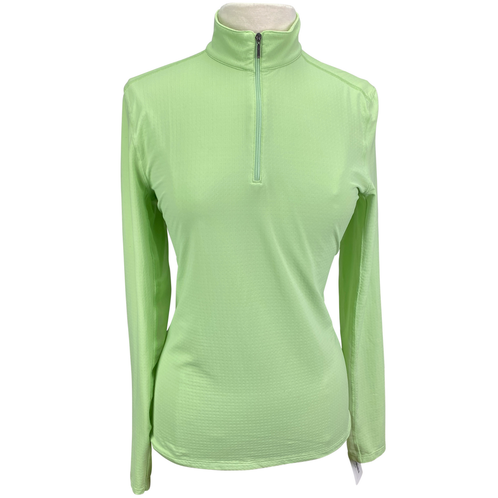 Dover Saddlery CoolBlast® 100 Long Sleeve Fly Shield Shirt in Sprout Green