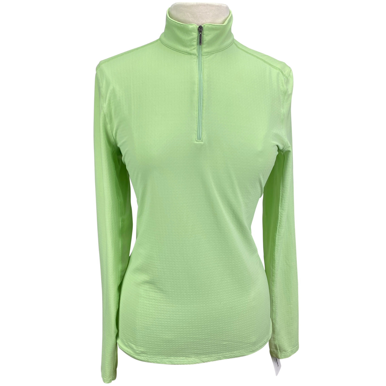 Dover Saddlery CoolBlast® 100 Long Sleeve Fly Shield Shirt in Sprout Green