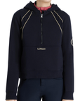 LeMieux Young Rider Hettie 1/2 Zip Hoodie in Navy