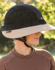 EquiVisor 'Original Shorty' Visor in Jute