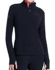 LeMieux 'Frances' Quarter Zip in Navy