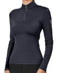 Equestrian Stockholm 'Air Breeze' Sunshirt in Midnight Blue