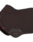 LeMieux 'Cotton Close Contact' Saddle Pad in Brown