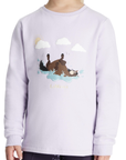 LeMieux Mini 'Poppy' Long Sleeve Shirt in Lilac