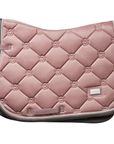 Equestrian Stockholm Jump Saddle Pad in Pink Pearl