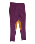 Dapplebay Sport Knee Patch Breech in Plum