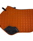 LeMieux Suede Close Contact Pad in Pumpkin