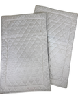 Quilted No Bow Wraps in Black