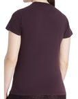 LeMieux 'Classique' Sparkle T-Shirt in Damson