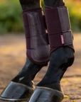 LeMieux 'Arika' Mesh Brushing Boots in Damson