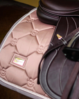 Equestrian Stockholm Jump Saddle Pad in Pink Pearl