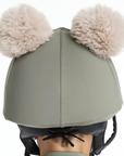 LeMieux Mini 'Double Pom' Hat Silk in Rosemary