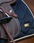 Equestrian Stockholm Jump Saddle Pad in Royal Classic