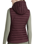 LeMieux 'Rose' Hooded Vest in Damson