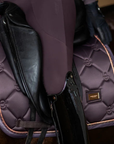 Equestrian Stockholm Dressage Saddle Pad in Moonless Night