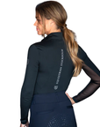 Equestrian Stockholm 'Air Breeze' Sunshirt in Black