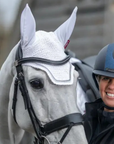 LeMieux Crystal Ear Bonnet in White