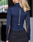 Equestrian Stockholm 'Air Breeze' Sunshirt in Midnight Blue
