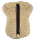 Mattes Dressage Half Pad in Brown/White