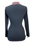 Callidae 'The Practice' Long Sleeve Shirt in Black/Bloodstone Eyes - Women's Large