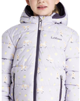 LeMieux Mini Printed 'Lilo' Puffer Jacket in Lilac