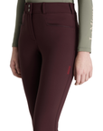 LeMieux Young Rider 'Izzy' Full Seat Breeches in Damson - Children's 7-8