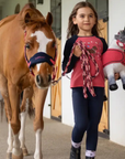 LeMieux Mini 'Jamie Chancer' Long Sleeve Top in Cranberry