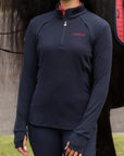 LeMieux 'Frances' Quarter Zip in Navy