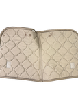 Equestrian Stockholm Dressage Saddle Pad in Champagne