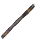 Fancy Stitched Padded Leather Girth in Brown
