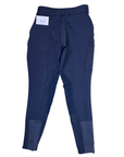 Stevie Equestrian Signature Knee Patch Breeches in Navy - Women's 26R