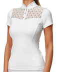 Equestrian Stockholm 'Crystal Champion' Competition Top in White