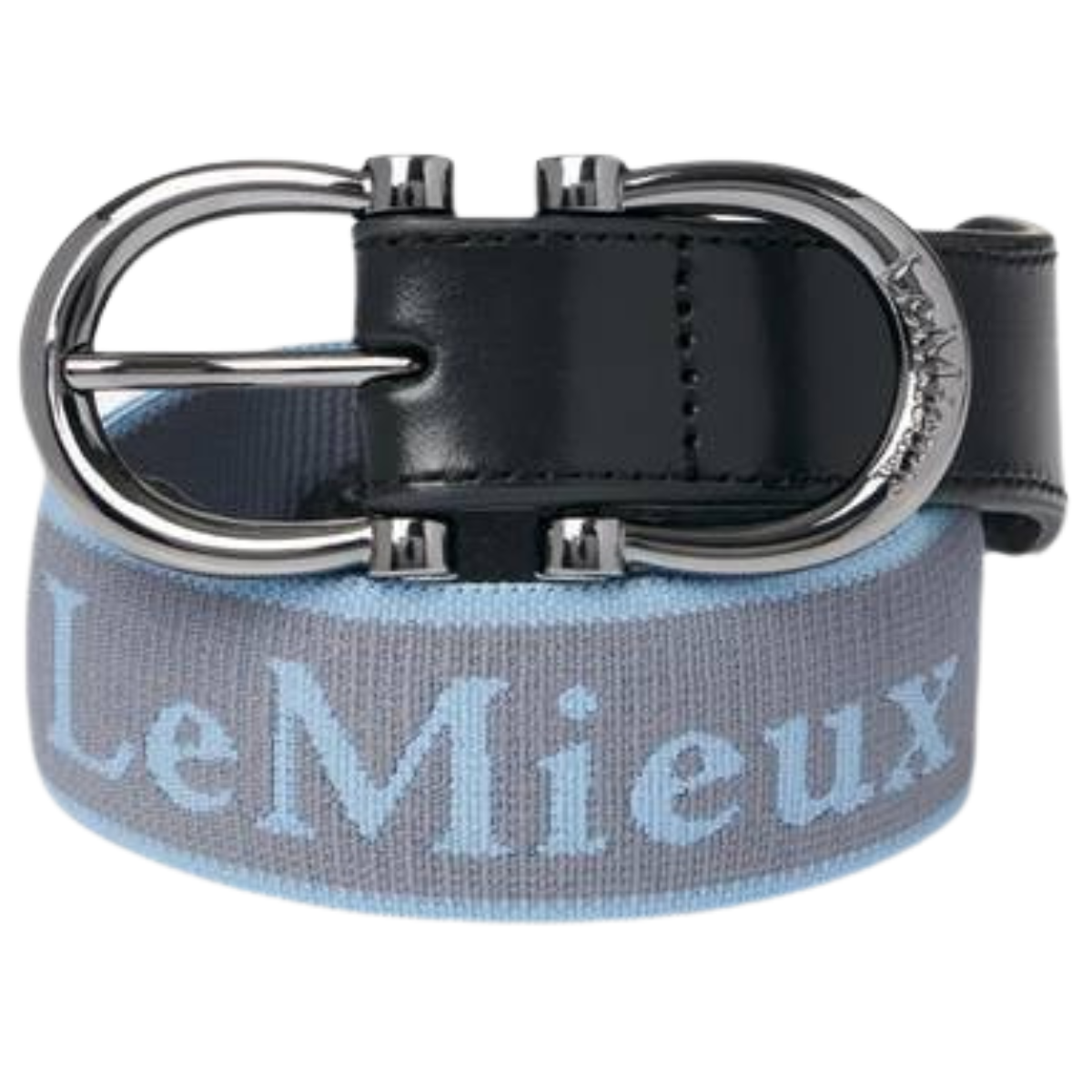LeMieux Elasticated Belt in Denim - Women's Small