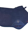 LeMieux Suede Close Contact Square Pad in Navy