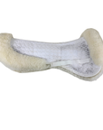 Mattes Dressage Half Pad w/ Rear Trim in White