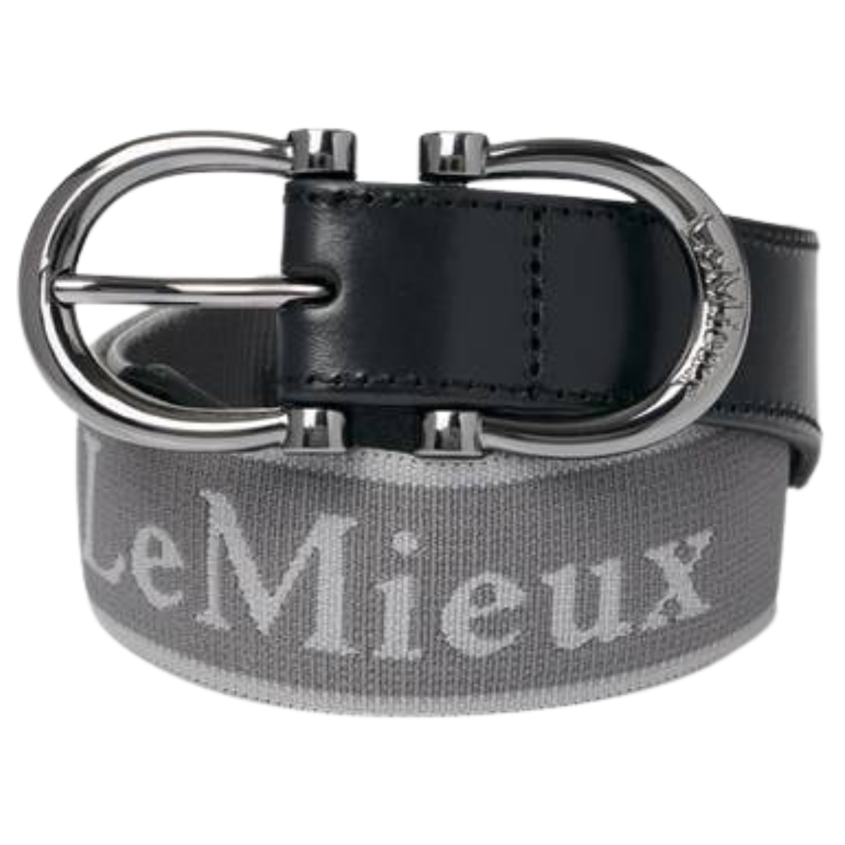 LeMieux Elasticated Belt in Dark Grey