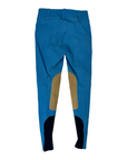 Tailored Sportsman Kids 'Trophy Hunter' Boot Sock Breeches in Peacock/Tan