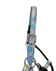 Halter Ego Patent Leather Halter in Rainbow Chrome