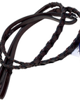 Jump'in WEEK Braided Fancy Reins in Brown